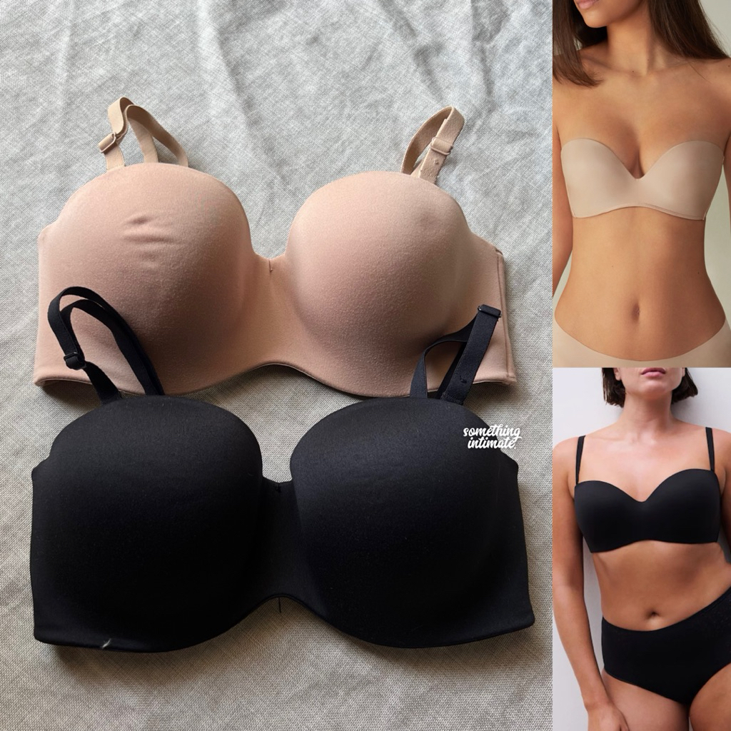 Jual Marks & Spencer Organic Cotton Body Invisibles Matte Strapless ...