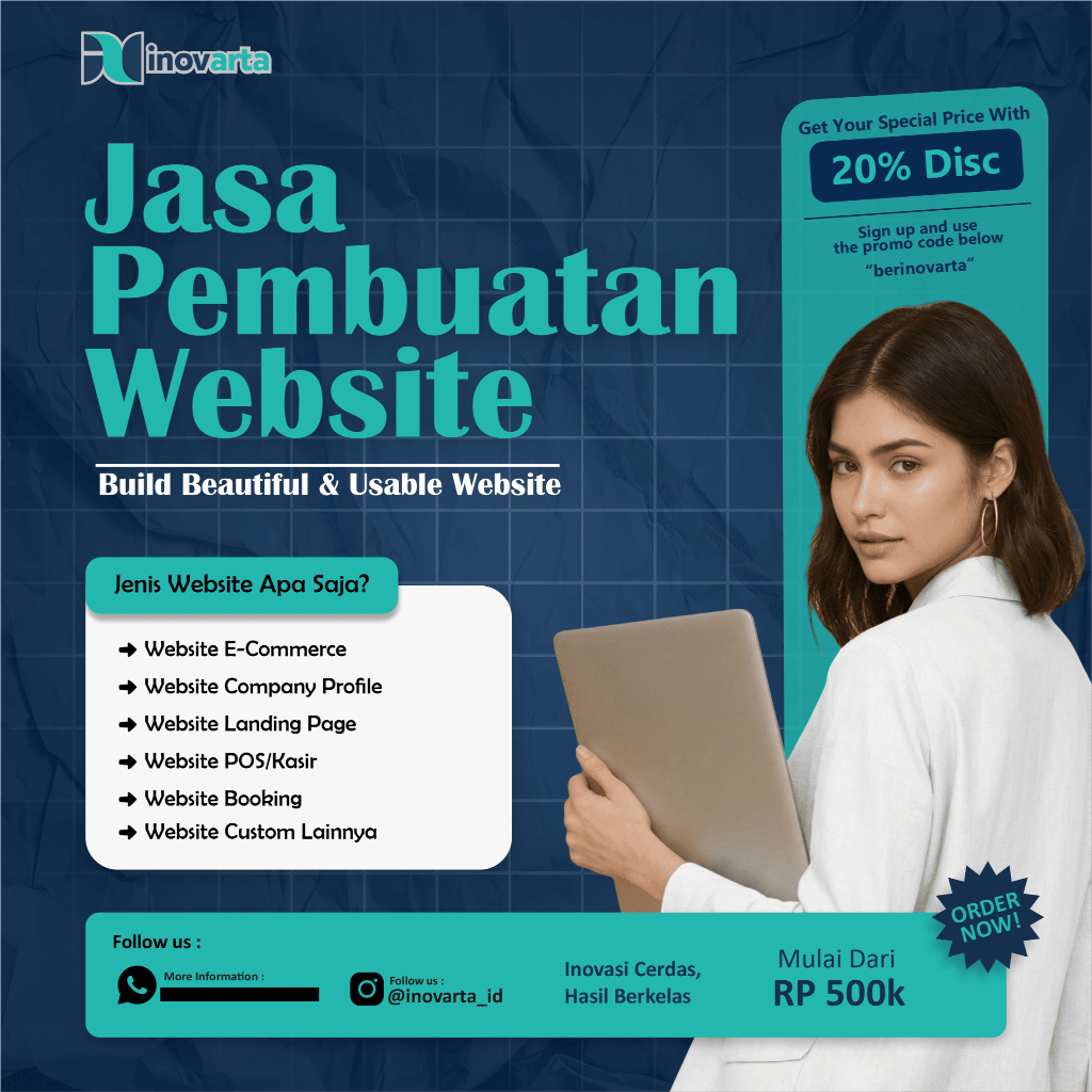 JASA PEMBUATAN WEBSITE PROFESIONAL | LANDING PAGE, COMPANY PROFILE, ETC | CEPAT MURAH BERKUALITAS