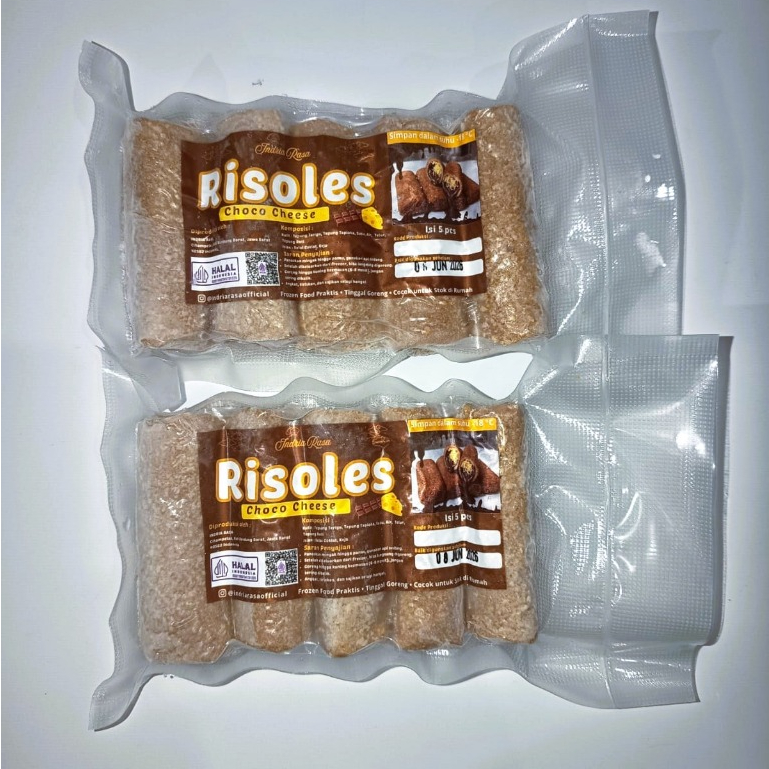 Jual Risoles Choco Cheese INDRIA RASA | Isi 5 pcs | Risol Coklat Keju ...