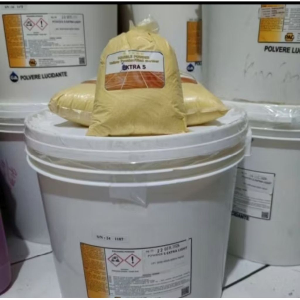 Jual bubuk yellow powder extra 5 pengkilap marmer granit 500-1kg ...