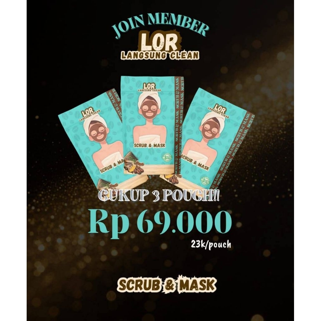 Jual LOR ( scrub dan mask) | Shopee Indonesia