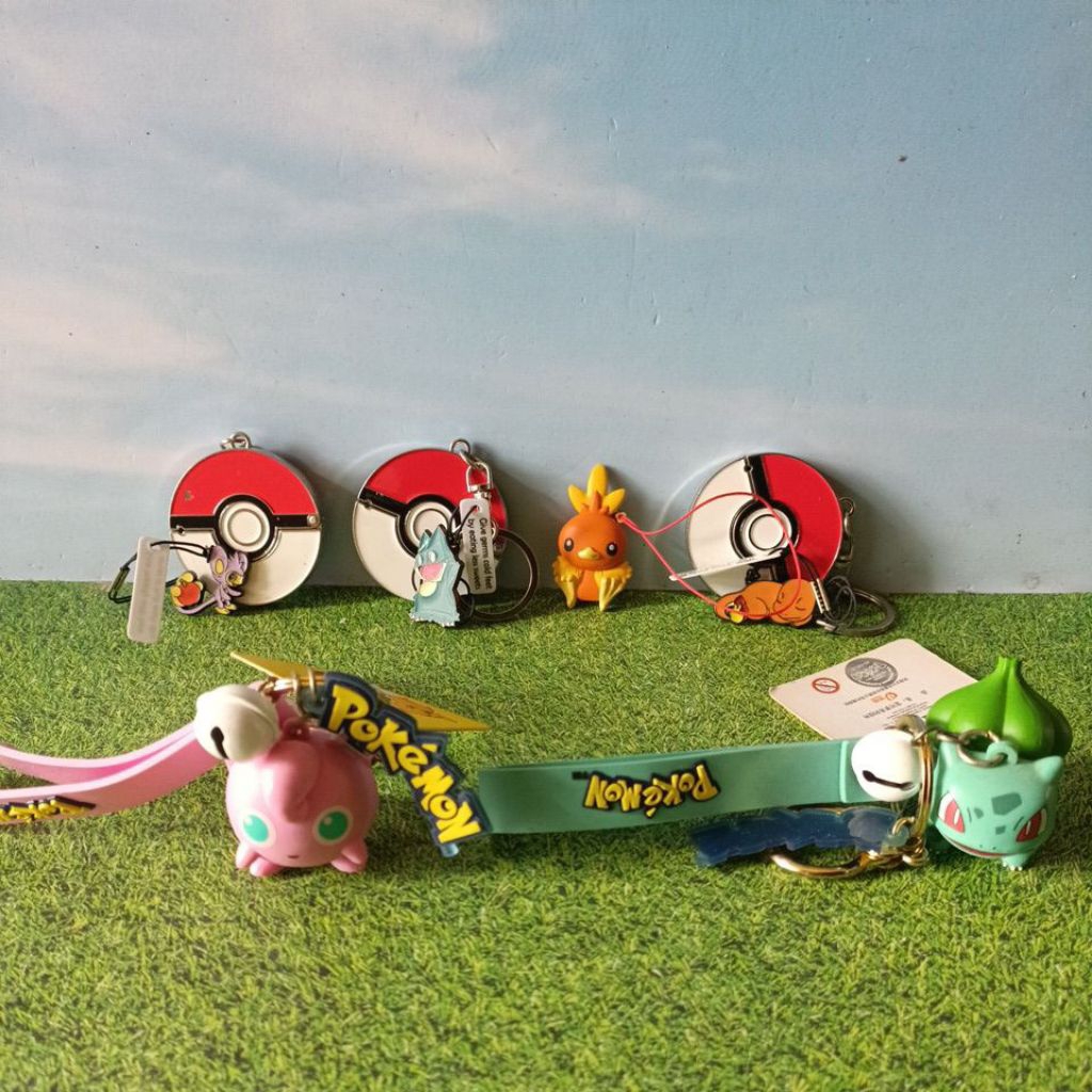 Jual Assorted Pokémon Keychains | Shopee Indonesia