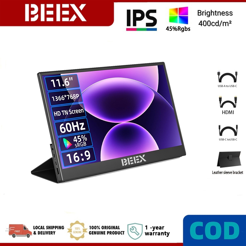 Jual 11.6 inch Ultra-thin Portable Monitor Full HD Screen Gaming ...