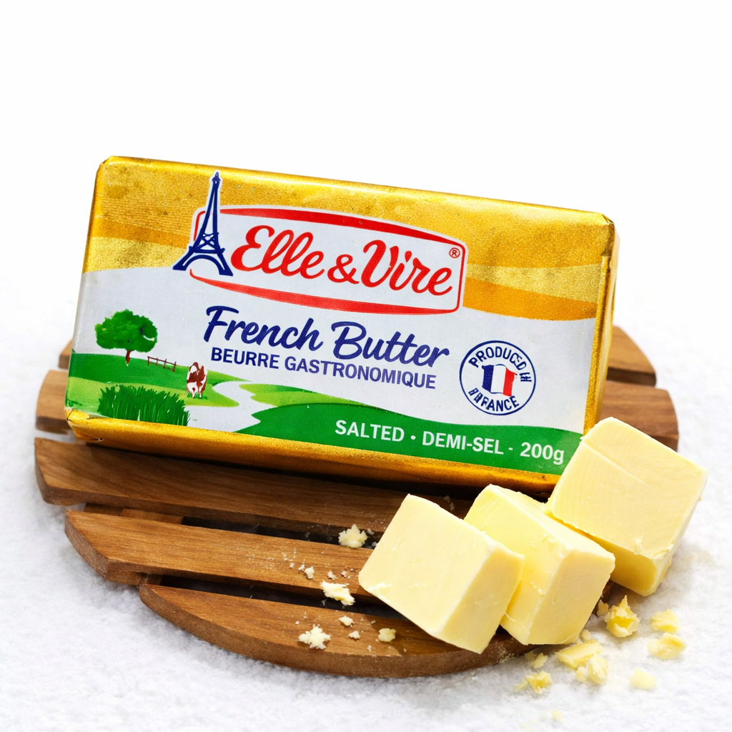 Jual Butter Elle & Vire Salted - Unsalted 200 gram | Shopee Indonesia