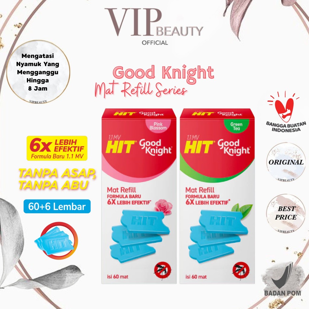 Jual HIT MAT Anti Nyamuk Refill Isi 60+6 MAT | Shopee Indonesia