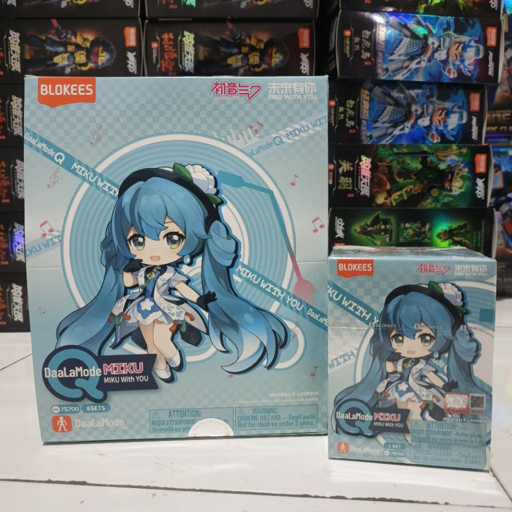 Jual Blokees Hatsune Miku Daalamode Miku With You 75700 Blokees Figures ...