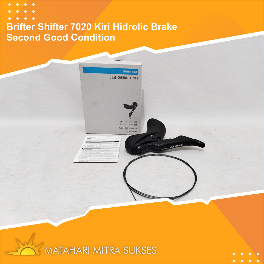 Jual Brifter Shifter 7020 Kiri Hidrolic Brake Second Good Condition ...