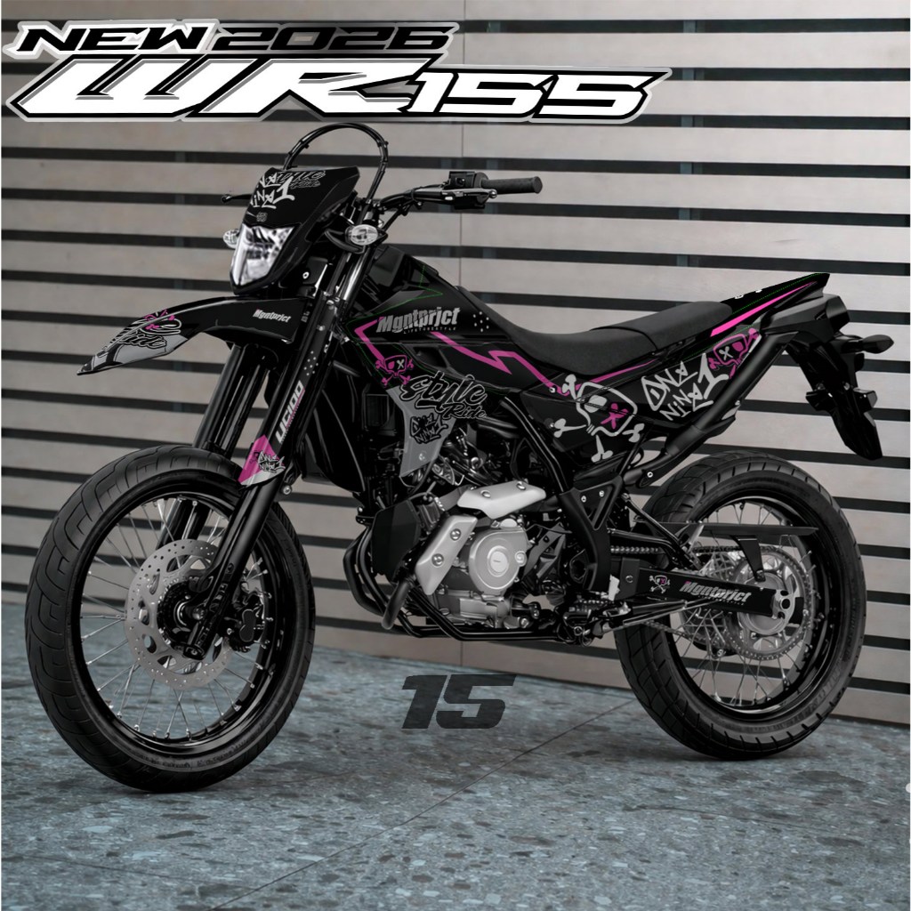 Jual STICKER DECAL (FULL BODY) WR 155 2026 NEW DESIGN KODE 15 | Shopee ...