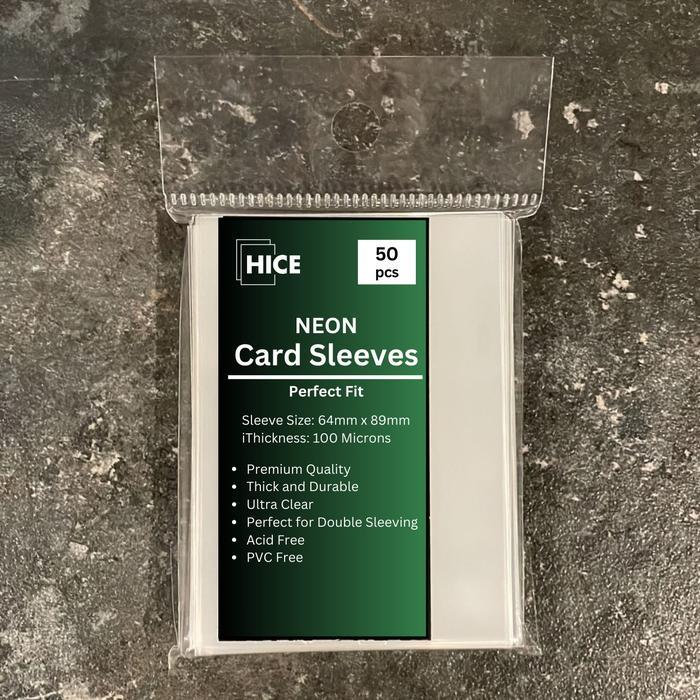 Jual HICE Premium Card Sleeves - 50pcs, 100 Microns Clear Sleeves for  Pokemon/TCG/Magic/OnePiece/Yugioh | Shopee Indonesia