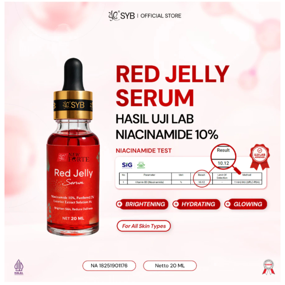 SYB FORTE GLOWING SERUM (RED JELLY & BRIGHTENING SERUM)