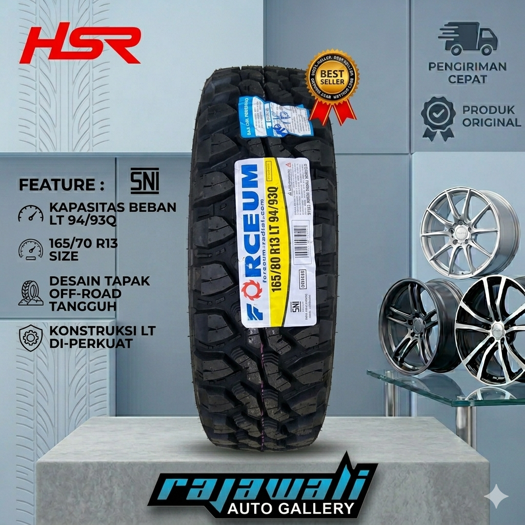 Jual BAN MOBIL OFFROAD PACUL RING 13 FORCEUM MT 08 PLUS 165 80 R13 ...