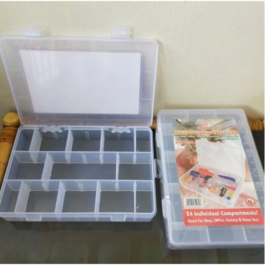 Jual Box Sekat 13 - MPO 200 - Kotak Monte - Kotak Manik Kotak kancing ...