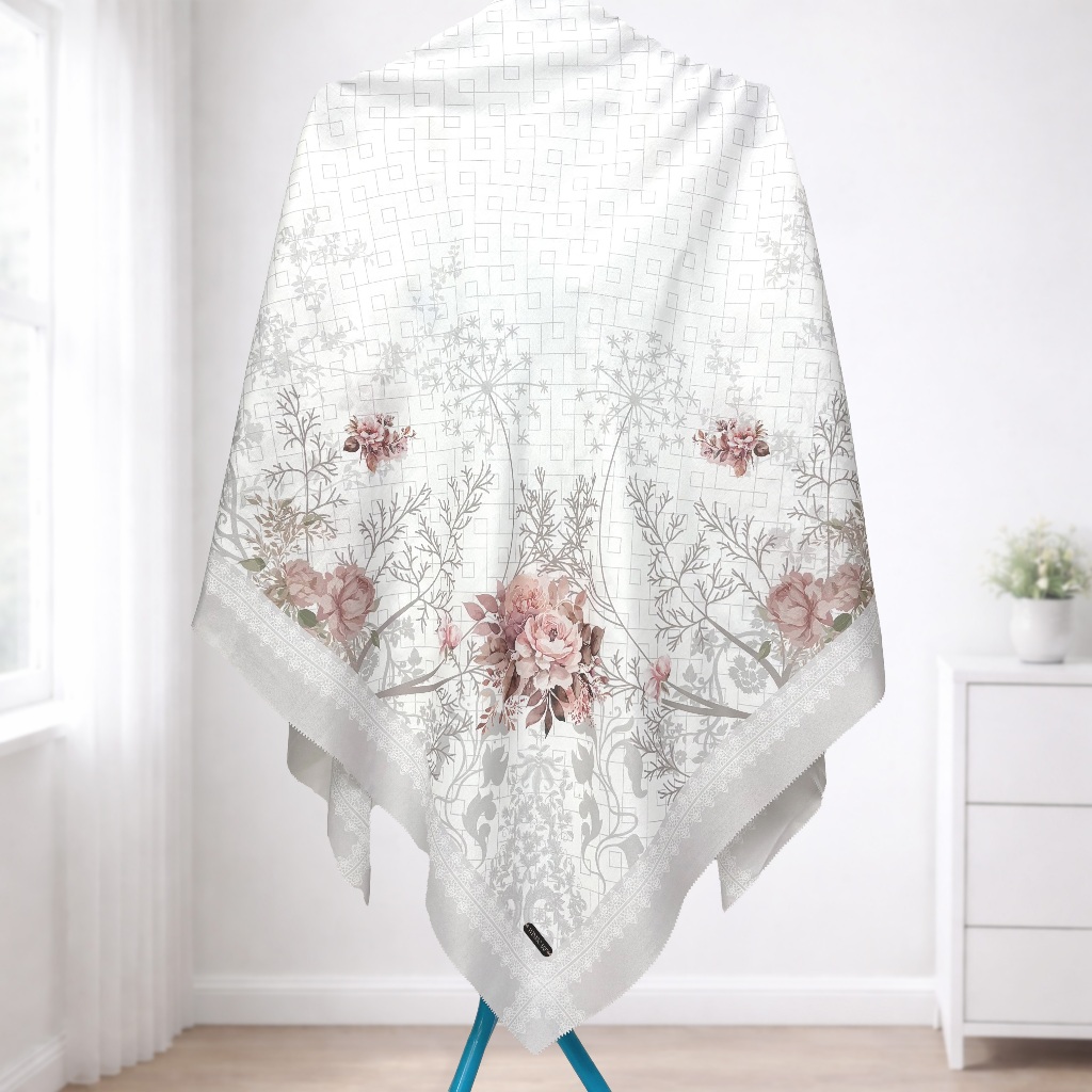 Hijab Syar'I Jumbo Motif Luxury Print Digital Kerudung Jumbo Premium WINISCARF