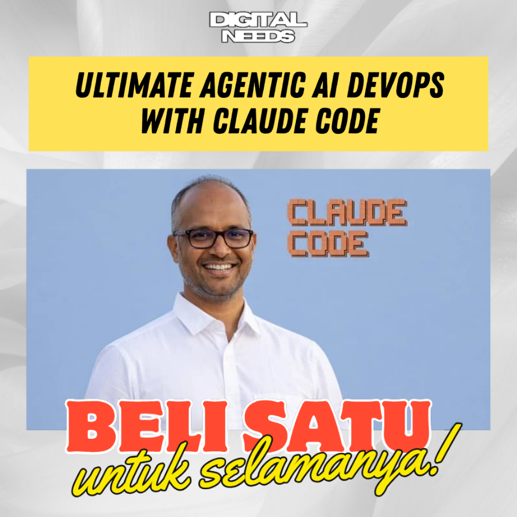 Jual [e-course] Belajar Ultimate Agentic AI DevOps with Claude Code ...