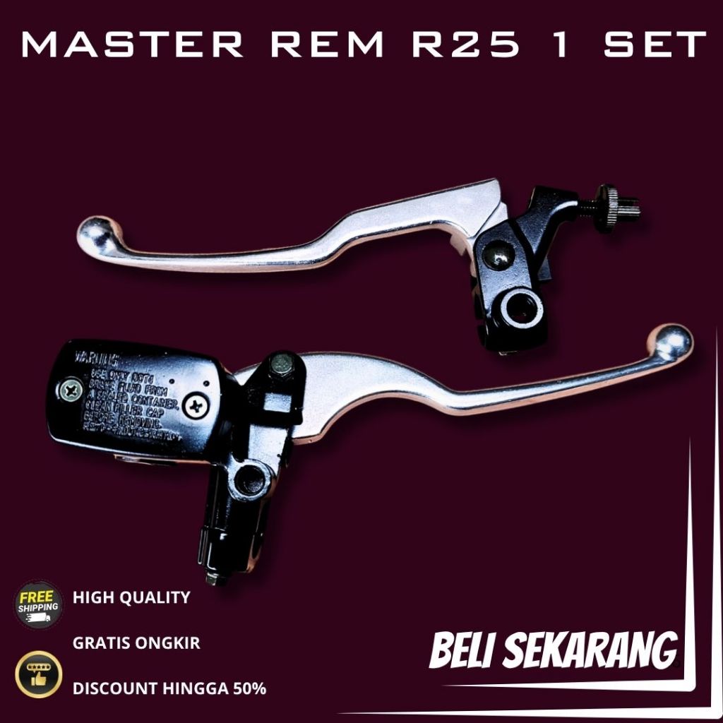 Jual MASTER REM R25 HANDLE KOPLING R25 HANDEL KOPLING R25 HANDLE KIRI ...