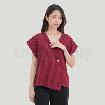 Shesimply Orca Blouse Top Atasan Wanita