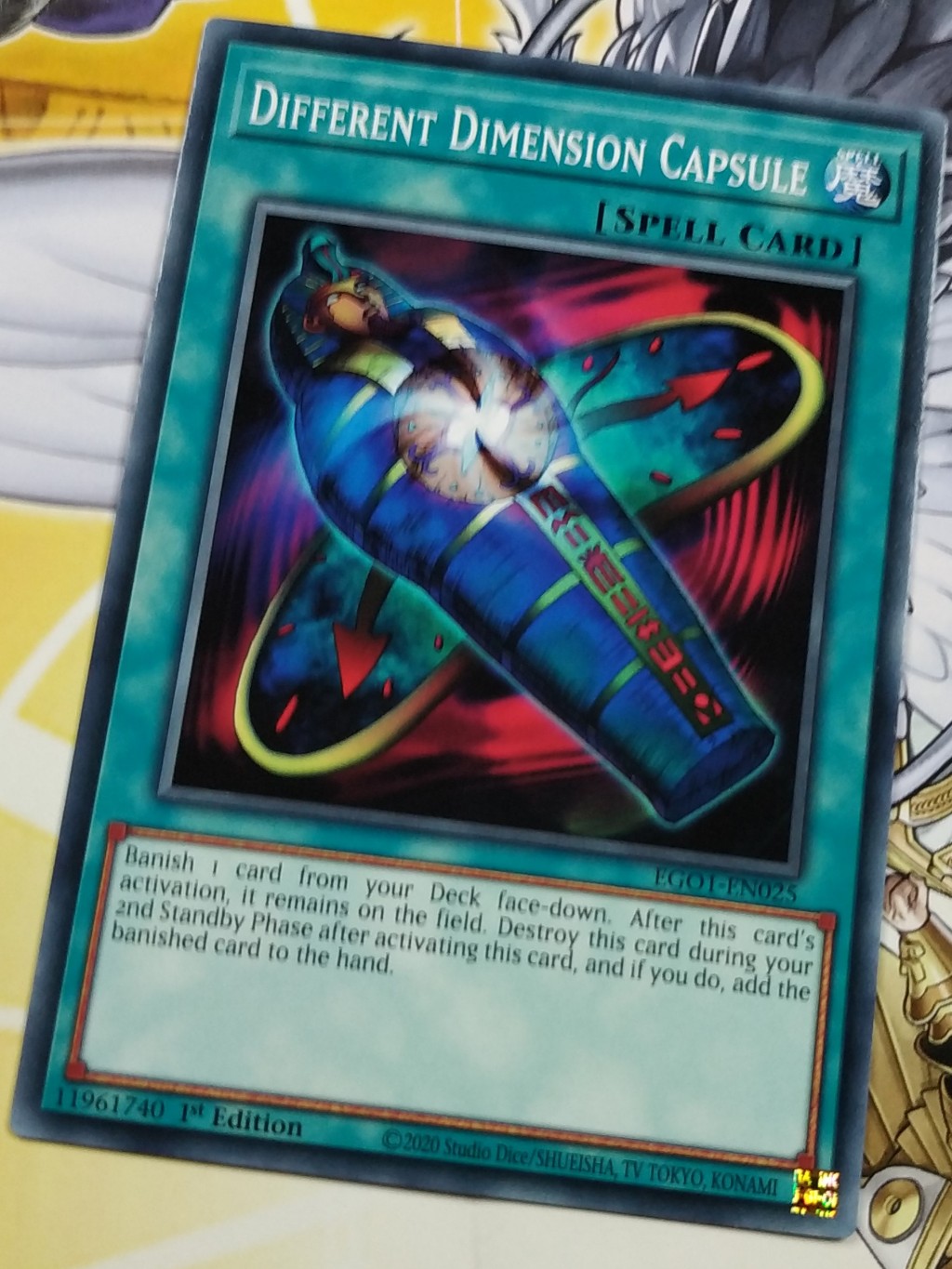 Jual YuGiOh - Different Dimension Capsule (EGO1-EN025) - Common - Spell ...