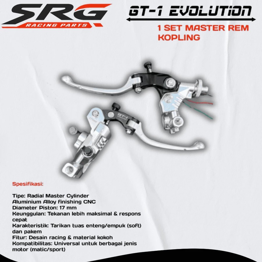 Jual Master Rem RacePro GT-1 Evolution racepro Universal | Shopee Indonesia