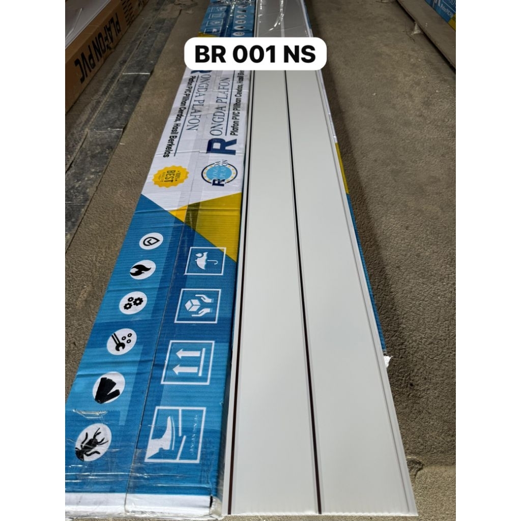 Jual Plafon PVC Putih Glossy HARGA PERDUS Isi 15 Lembar 8mm | Shopee ...