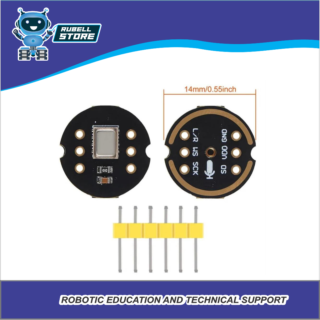 Jual Modul Mic INMP441 Omnidirectional Microphone Module MEMS I2S ...