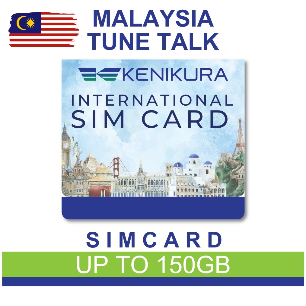 Jual Kenikura Sim Card Tune Talk Malaysia Kuota Data Besar | Shopee ...