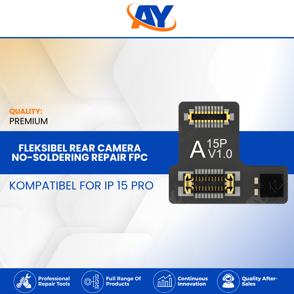 Jual AY - Flexible Rear Camera IP 15 Pro No Soldering FPC Repair ...
