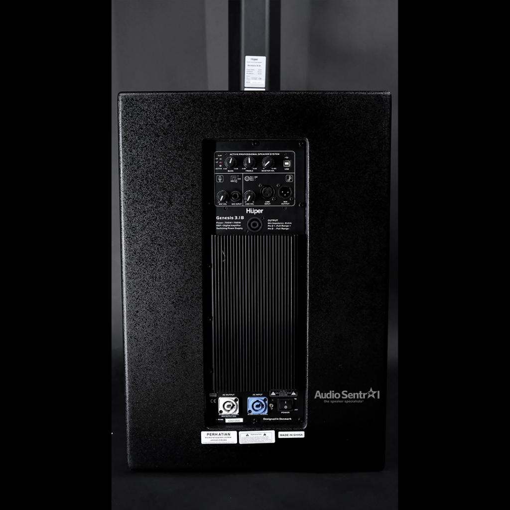 Jual Speaker Aktif Column Coloum HUPER GENESIS 3.1 | 31 | 3 1 Hitam ...