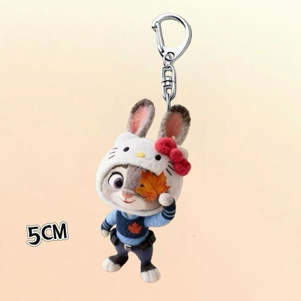 Jual [PREORDER – ZOOTOPIA] Acrylic Keychain Judy & Nick – Cute Couple ...