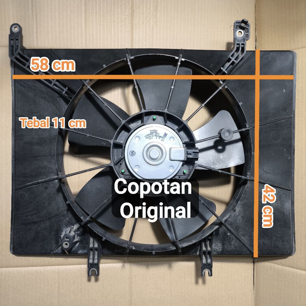 Jual Shroud Fan extra fan kipas radiator All New avanza 1500cc ( 2016 ...