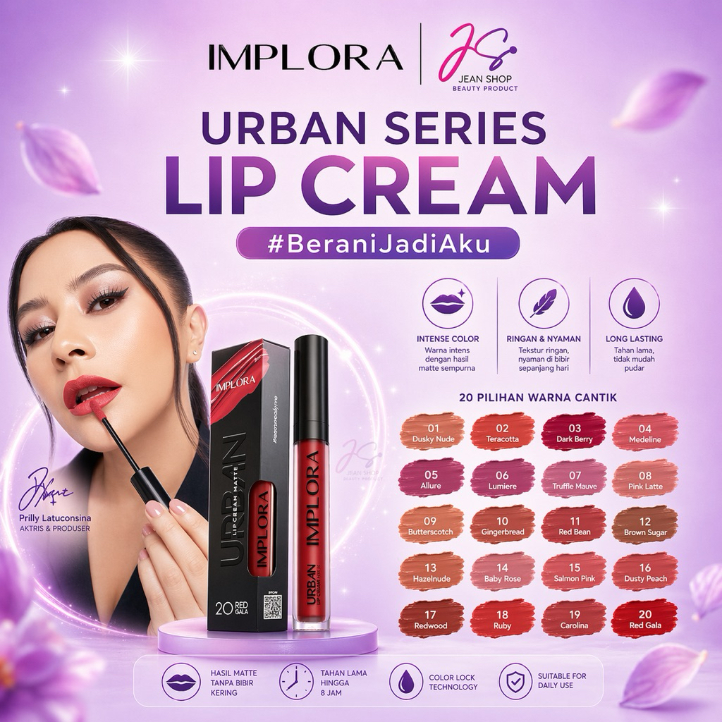 IMPLORA URBAN LIP CREAM MATTE.