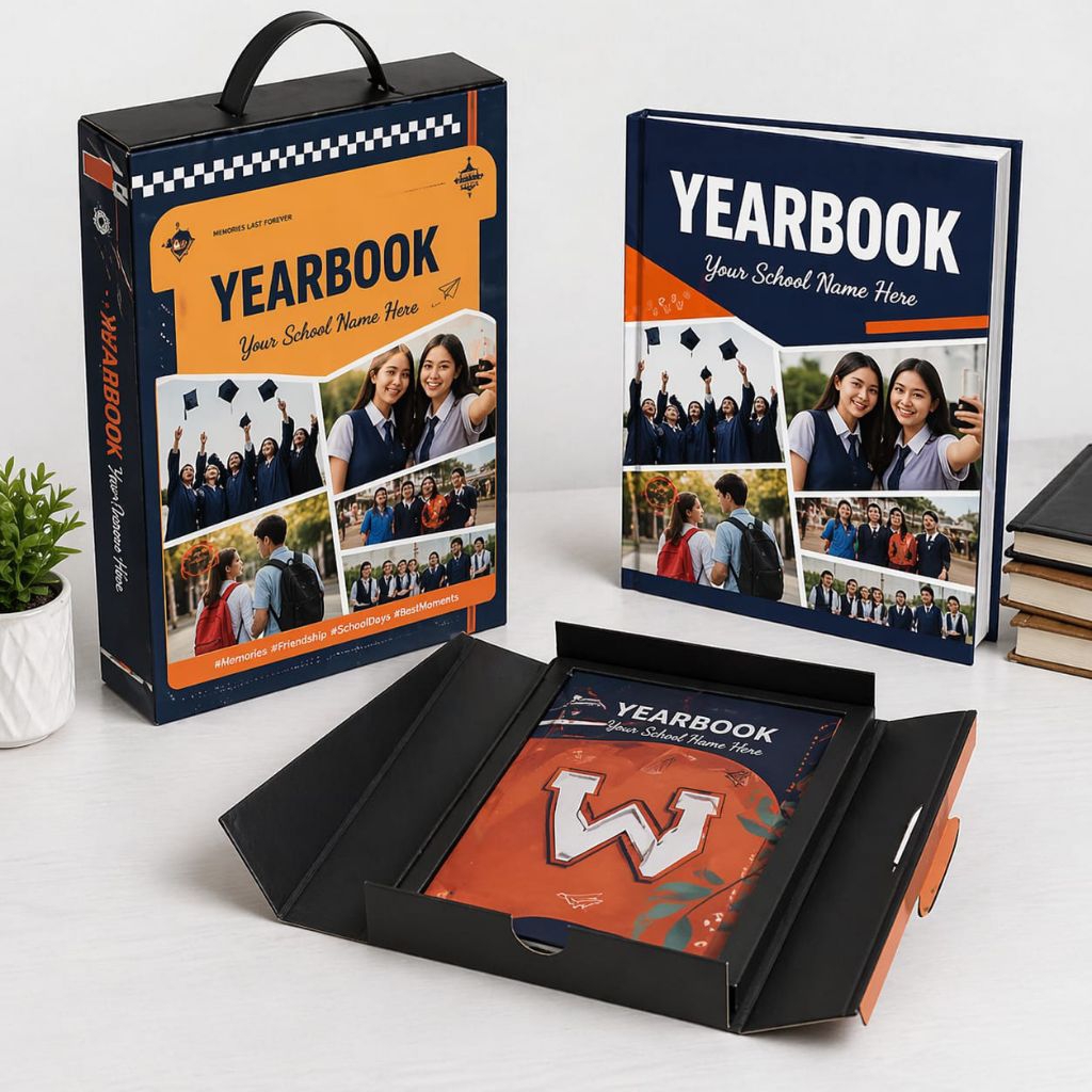 Jual Cetak Yearbook Custom Hardcover + Box | Buku Kenangan Sekolah ...