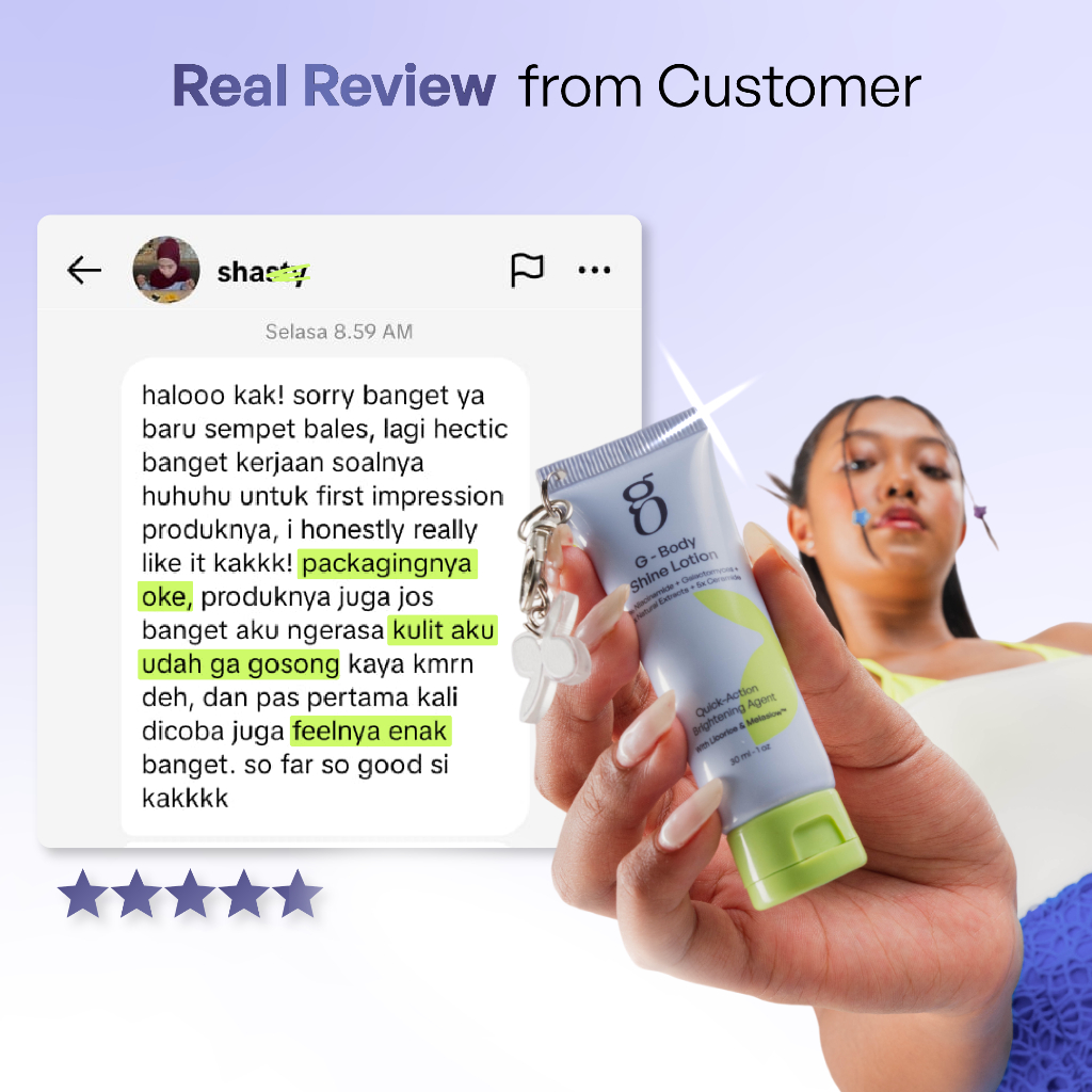 Jual GLEAMBEAM G - Body Shine Lotion (Travel Size ) | Body Lotion ...
