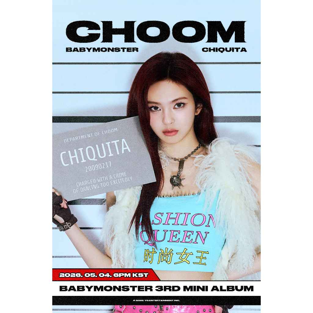 Jual POSTER KPOP 2026 - BABYMONSTER : 3rd MINI ALBUM [CHOOM] | Shopee ...