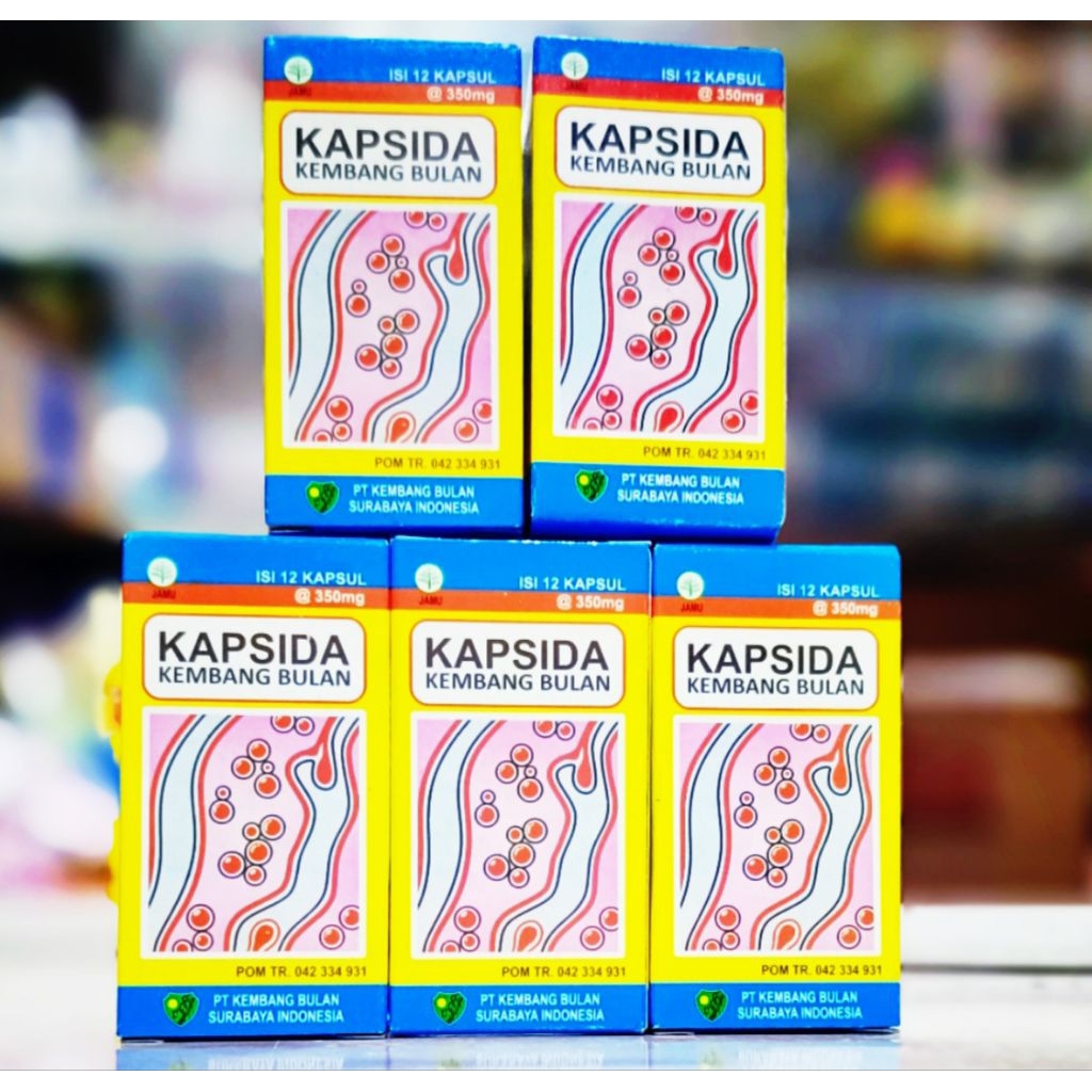 Jual Kapsida Kembang Bulan 12 Kapsul | Obat Jerawat Bisul Gatal-Gatal ...