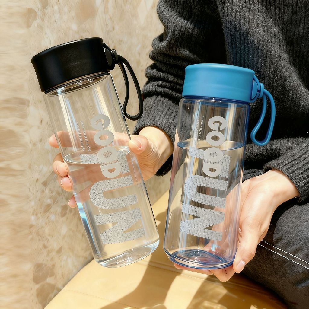 Jual DC B ( B00059 ) BOTOL MINUM PLASTIK GOOD FUN 600 ML ANTI TUMPAH ...