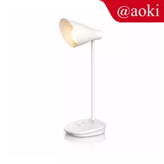 AOKI Lampu Meja LED Rechargeable Lampu Belajar Touch | Lampu Malam | USB Charging | Fleksibel | Anti Kedip