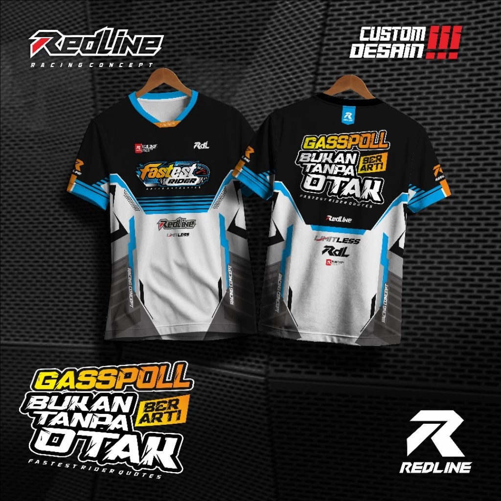 Jual JERSEY RACING FASTEST RIDER SERIES dari REDLINE RACING CONCEPT ...