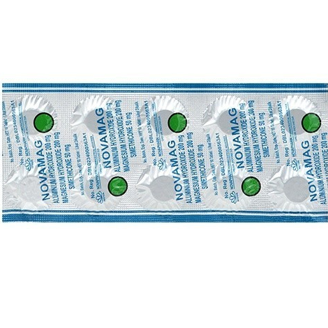 Jual Novamag Box isi 10 Strip dan 1 Strip isi 10 Tablet Kunyah Obat ...