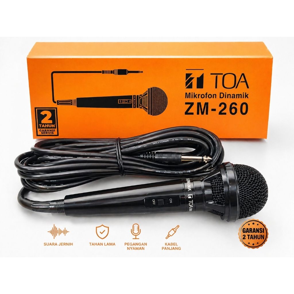 Jual MIC / MIK / MICROPHONE TOA ZM 260 - mic toa masjid musholah ...