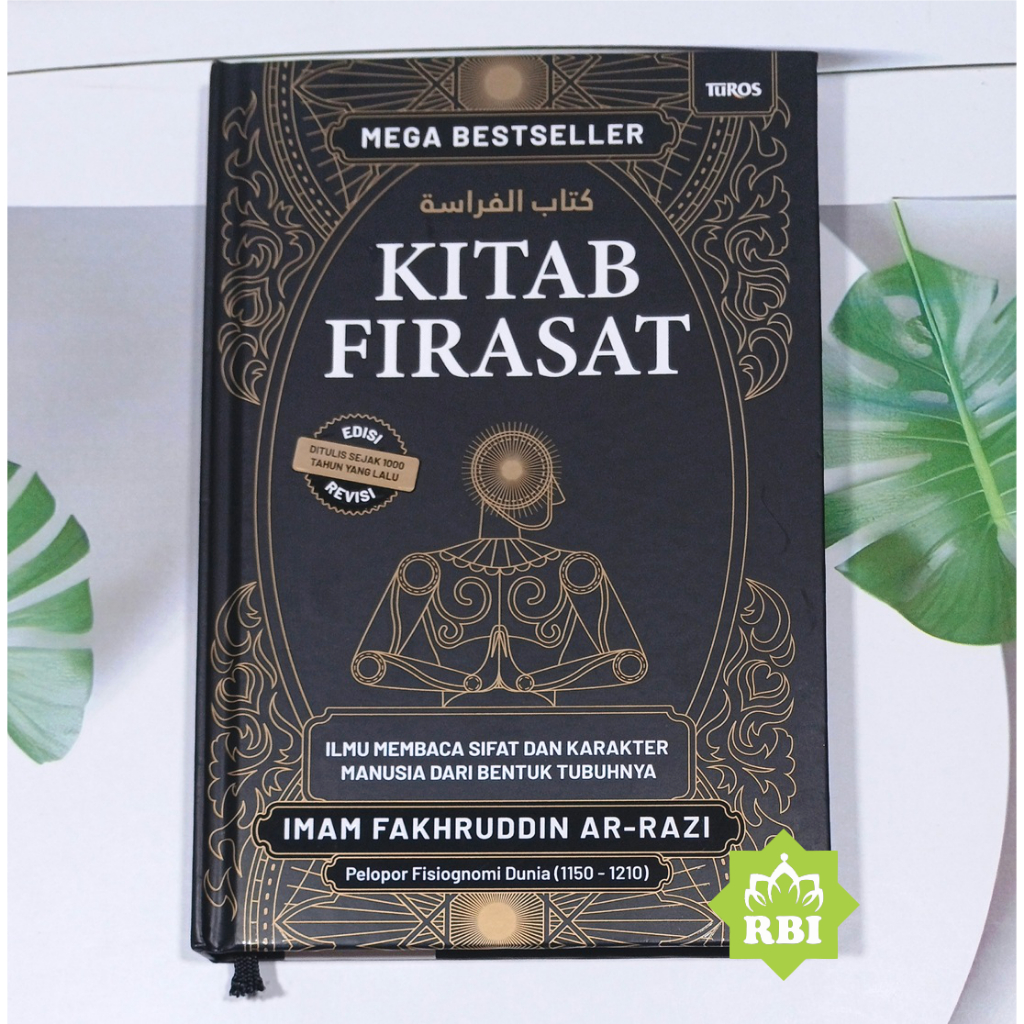 Jual ORI Kitab Firasat HC Cover HITAM Edisi REVISI Ilmu Membaca Sifat ...