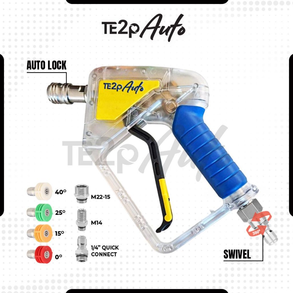 Jual Te2p Auto Gun Sprayer Nozzle Nosel Water Gun Semprotan Tembakan ...