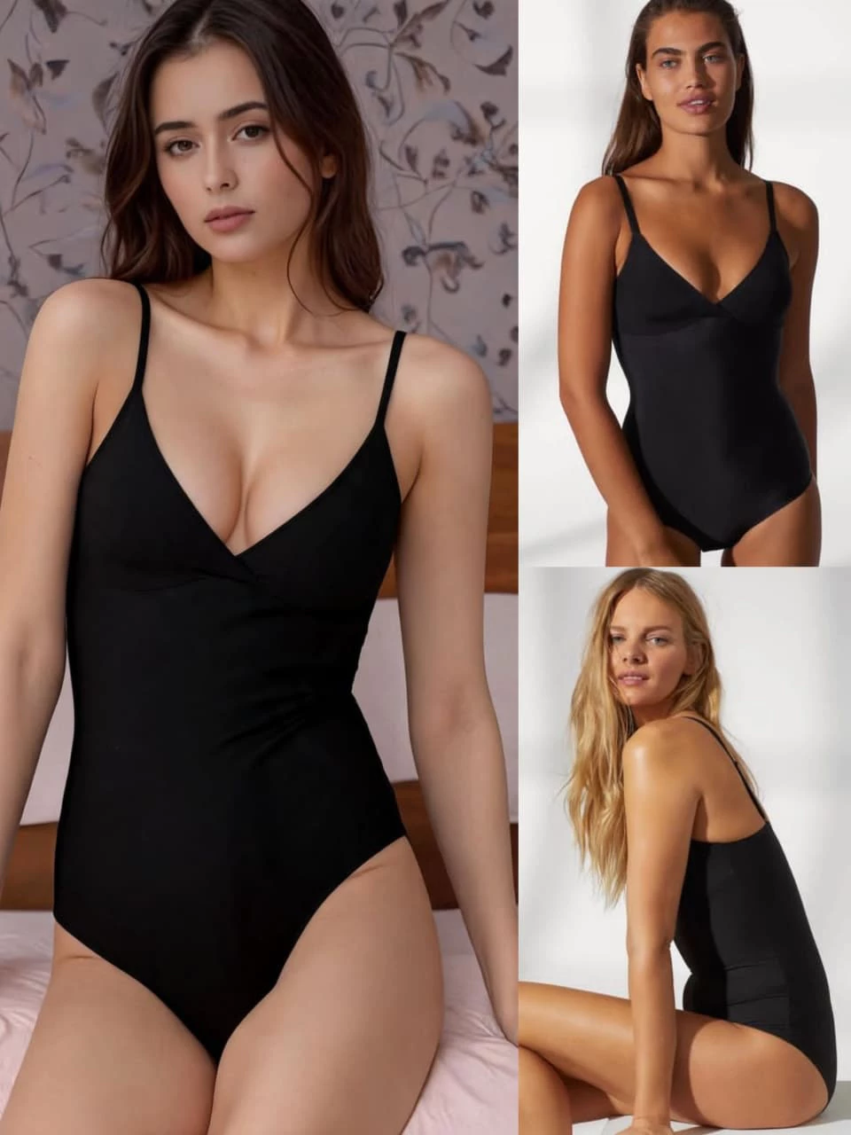 Bodysuit HM V-Neck - No Padded - 1292