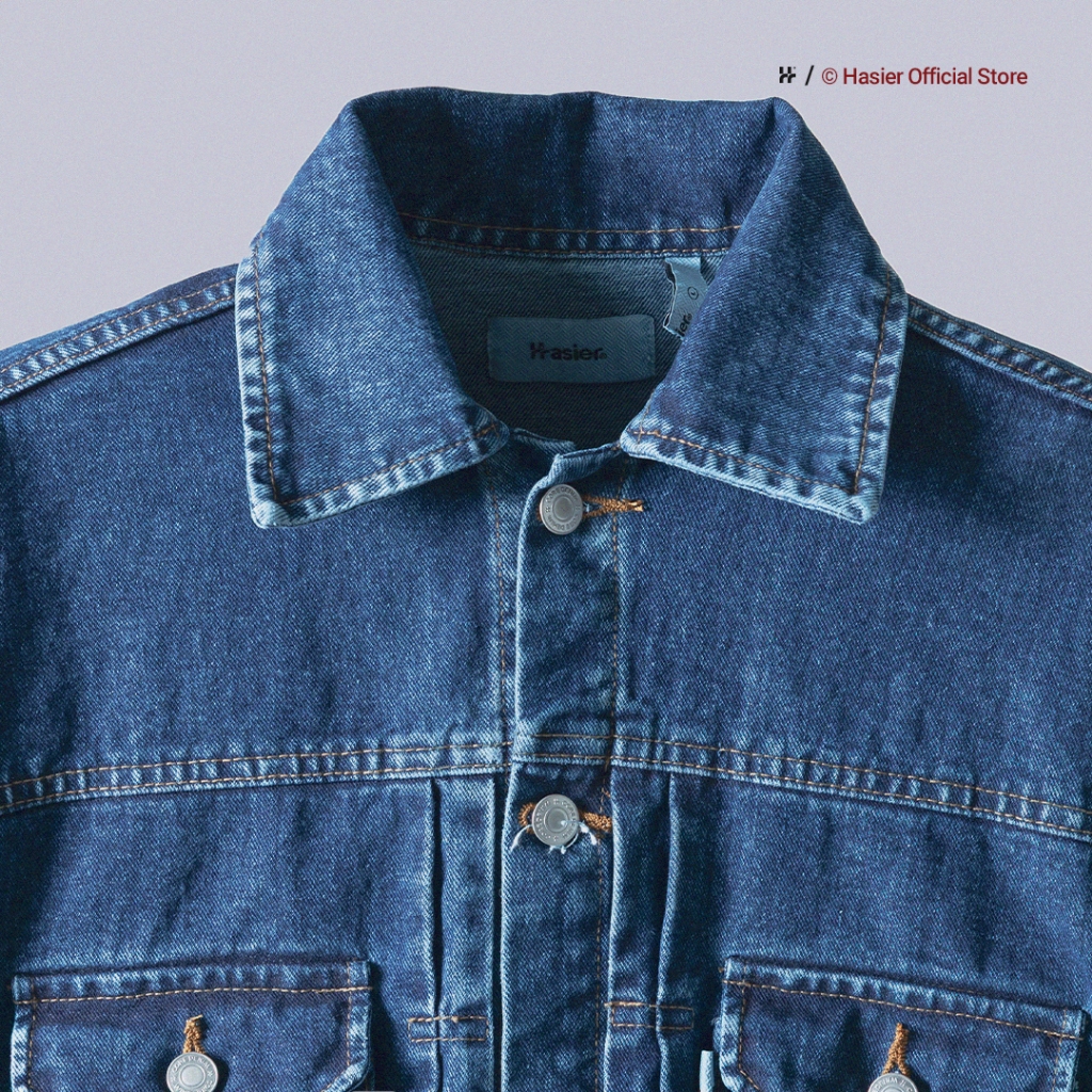 Jual HASIER Type II Denim Jacket | Shopee Indonesia