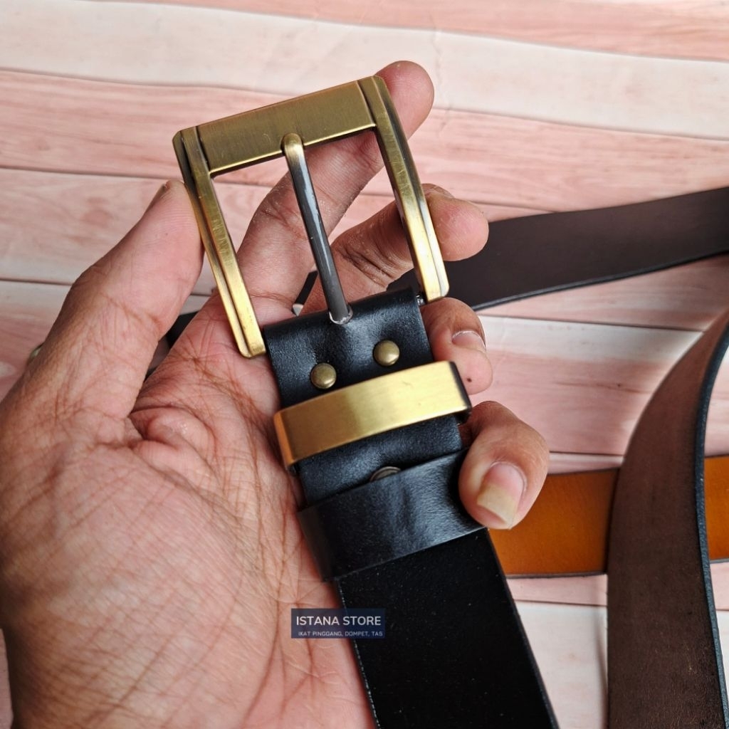 Jual Gesper Kulit asli garut|Ikat pinggang full kulit Original | Shopee ...