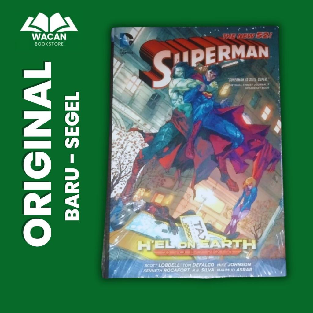 Jual KOMIK DC - SUPERMAN HEL ON EARTH (HARD COVER, FULL COLOR) | Shopee ...