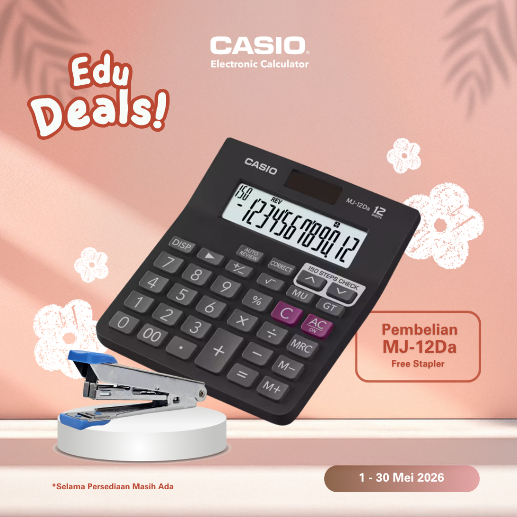 Casio Calculator MJ-12Da