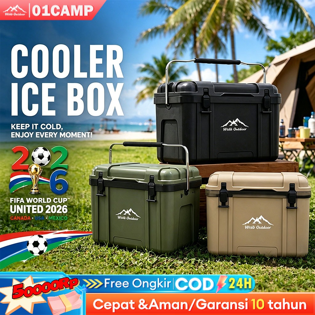 Jual [Promosi Bulan Ramadhan]Outdoor Cooler Box 40L pendingin box es ...
