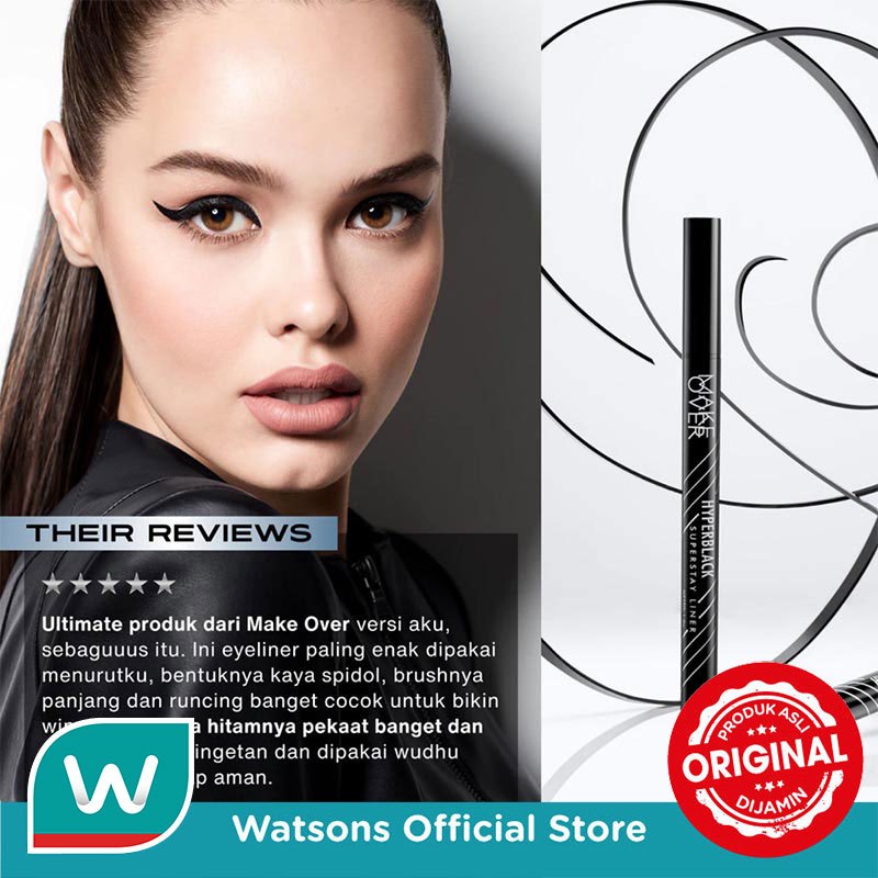 Jual Make Over Hyperblack Superstay Liner 1 g - Eyeliner Hitam ...