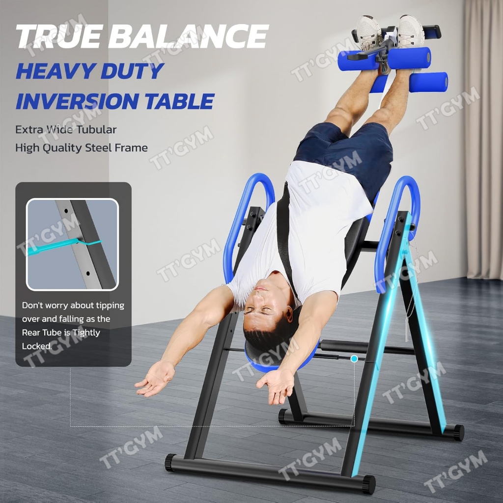 Jual Inversion Table Foldable Premium Headstand Trainer Gravity ...