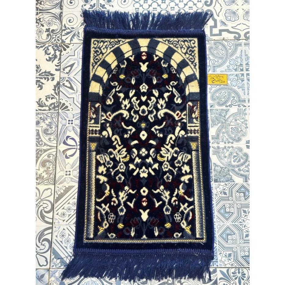 Jual Sajadah Lipat Kecil Kepala Muka Motif Rawdah Halus Turki Raudah ...